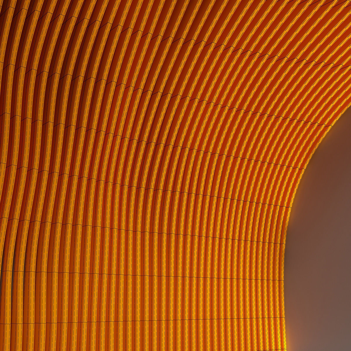 Parametric panel hall n1 3D model_14