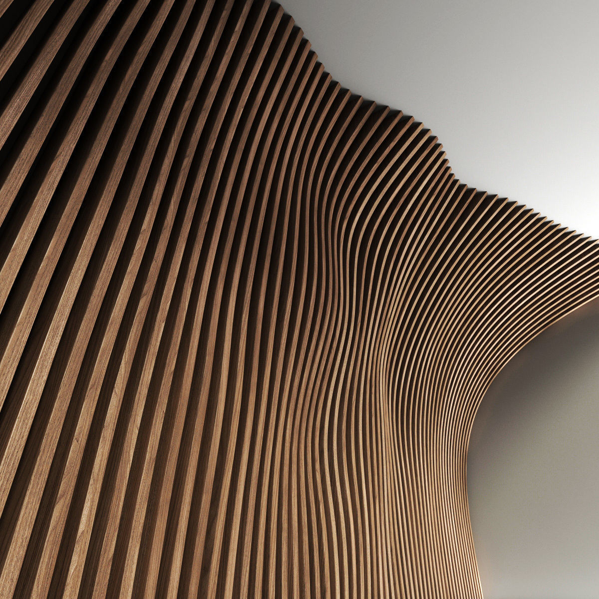 Parametric panel hall n1 3D model_3