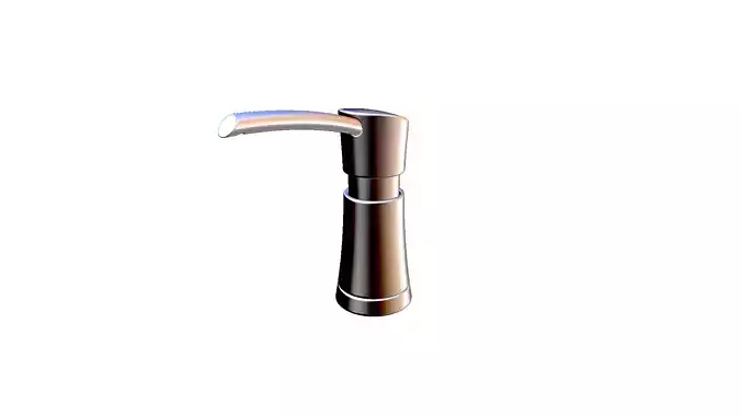 Tap 7 candle 3D model