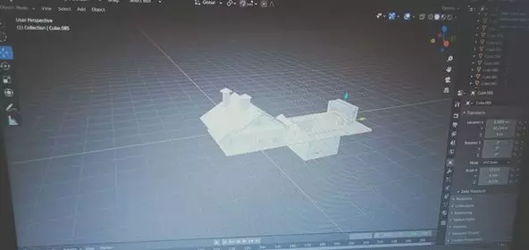 Private House 3D model_0