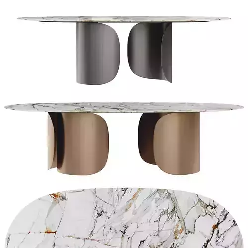Opera OSCAR ovale Dining Table