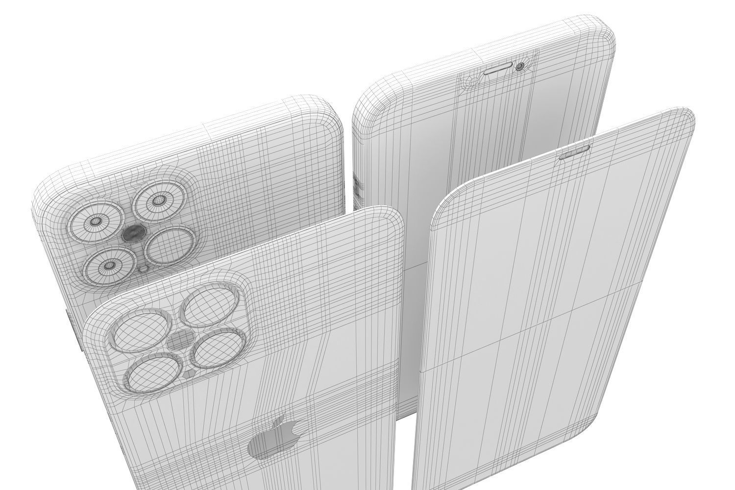 Apple iPhone 13 collection v1 3D model_30