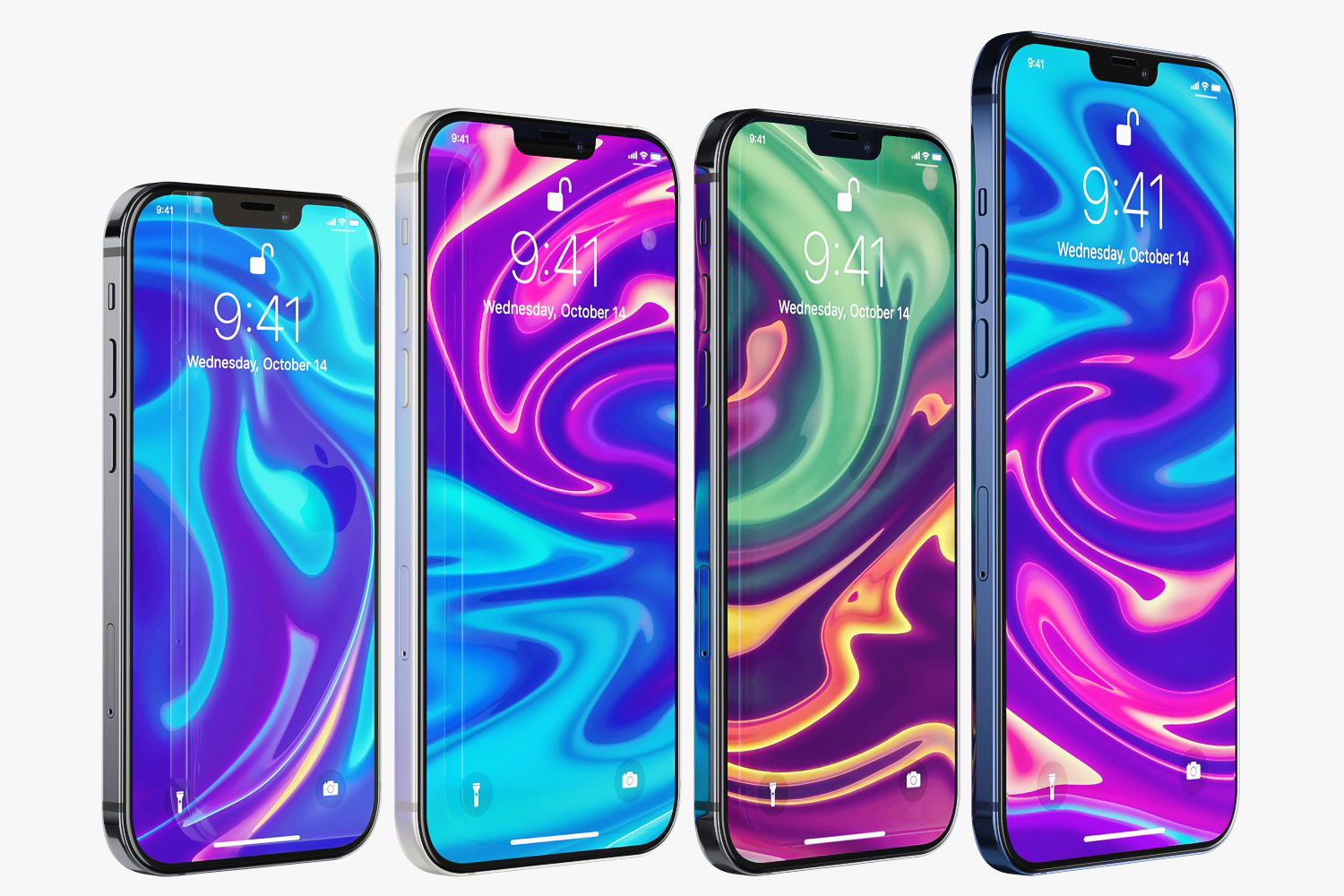 Apple iPhone 13 collection v1 3D model_20