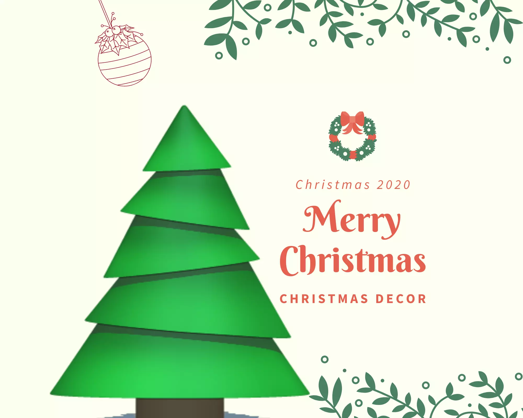 A Christmas tree to decorate your house 3D print model_0