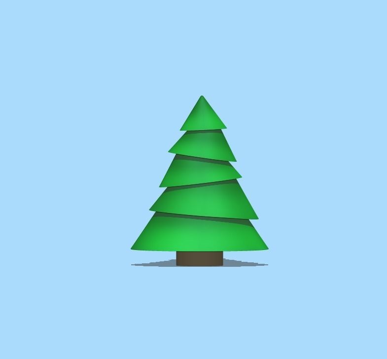 A Christmas tree to decorate your house 3D print model_1