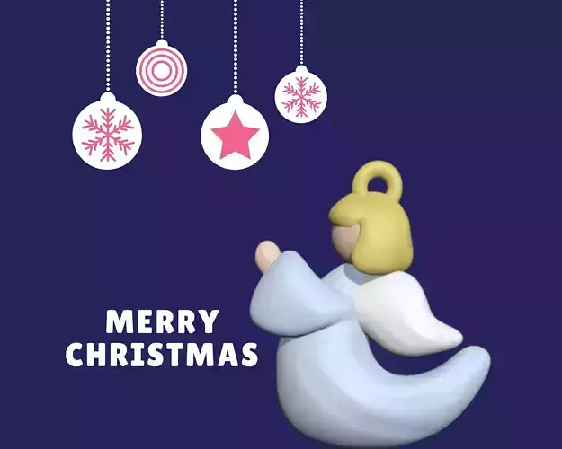 Angel tree to decorate your house 3D print model Angel tree to decorate your house 3D print model