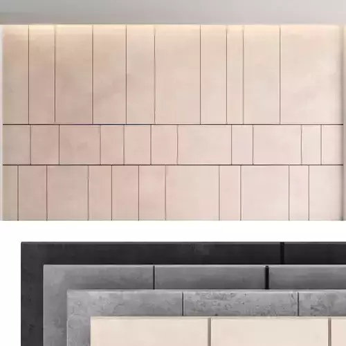 Decorative wall panel set 38