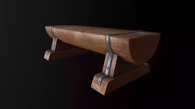 Wooden Bench 