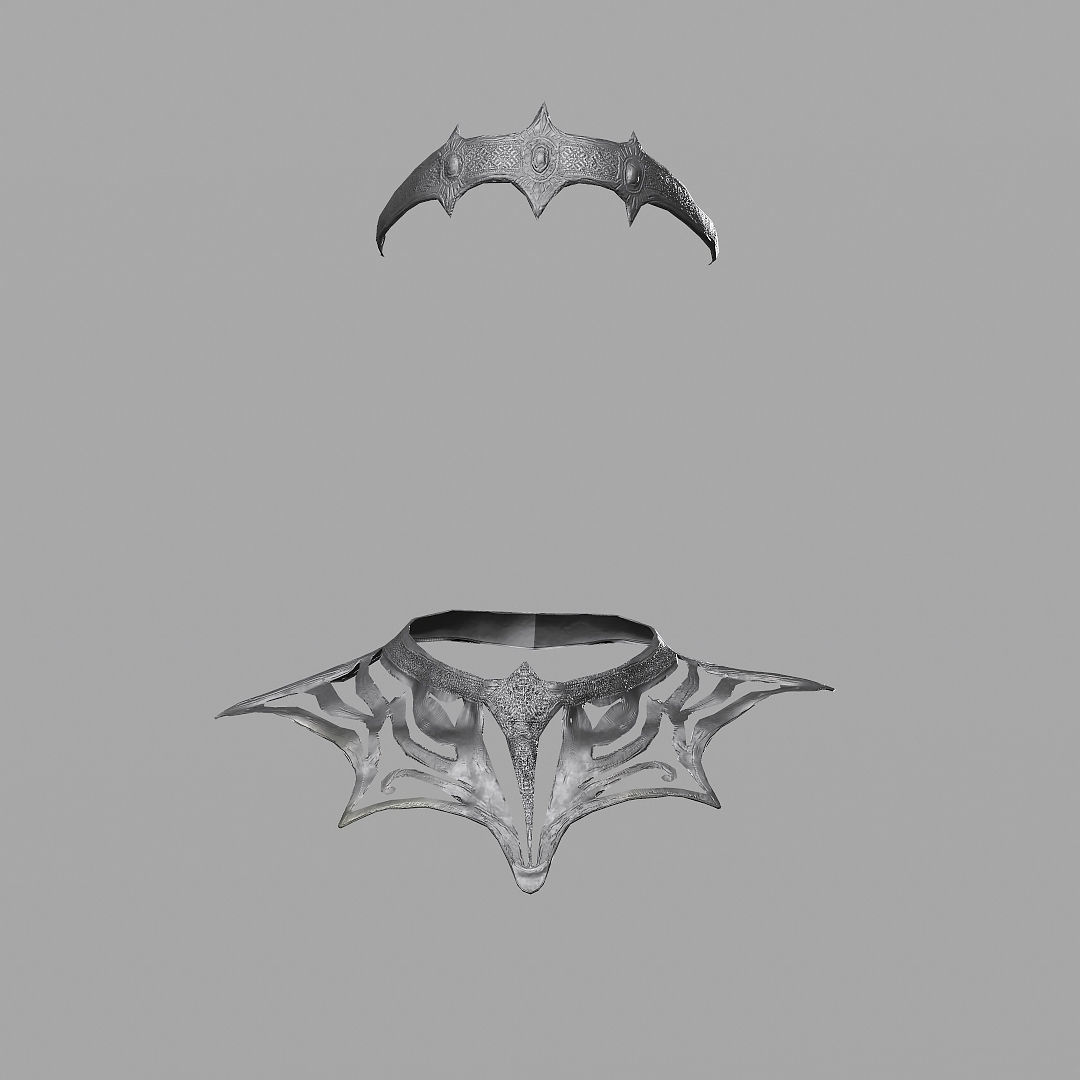 Elf Girl Low-poly 3D model_15