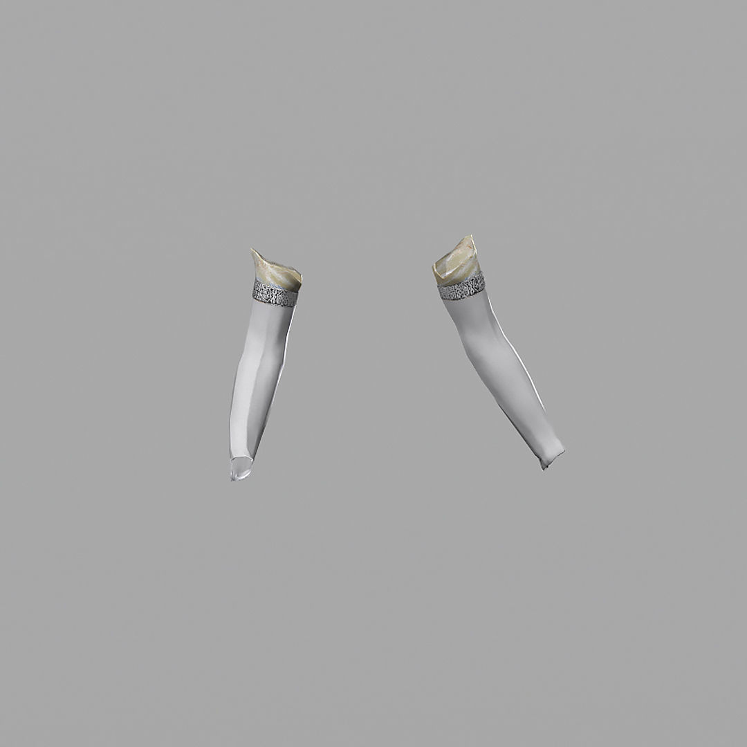 Elf Girl Low-poly 3D model_14