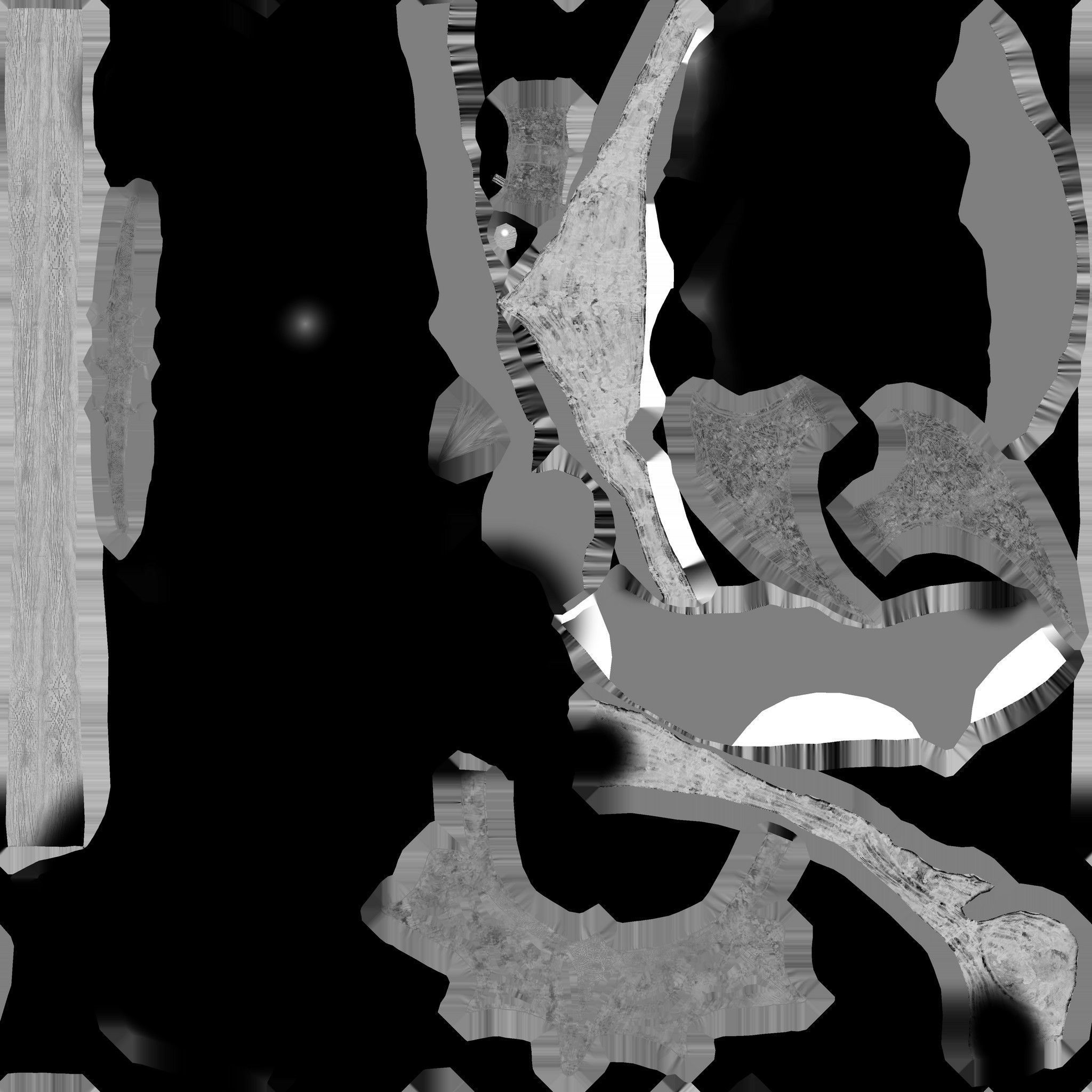 Elf Girl Low-poly 3D model_28