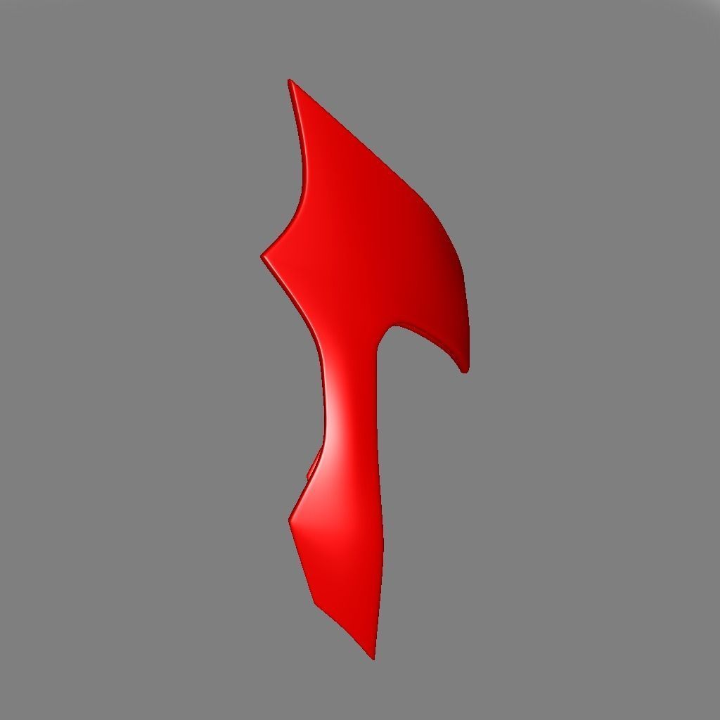 Scarlet Witch Wanda vision Head band 3D Print ready Low-poly 3D model_2