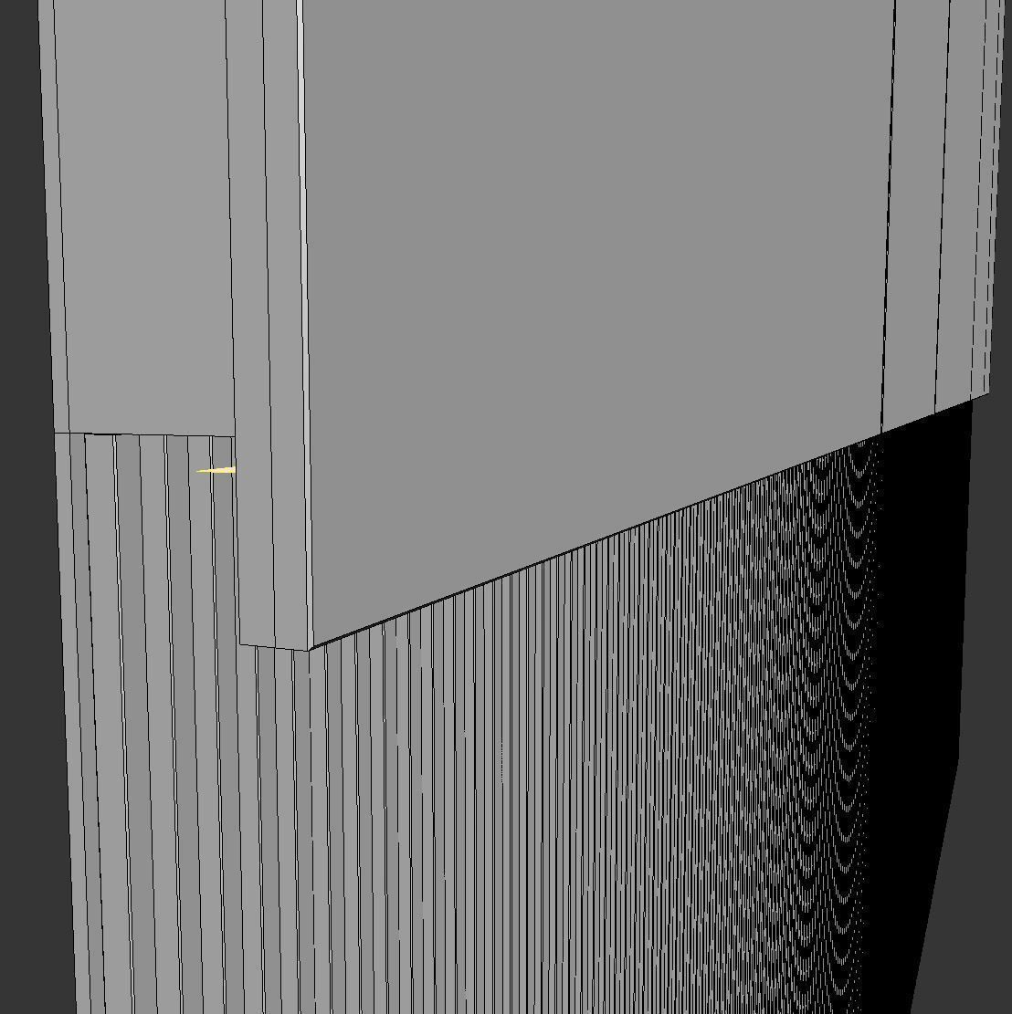 Decorative wall panel set 51 3D model_9