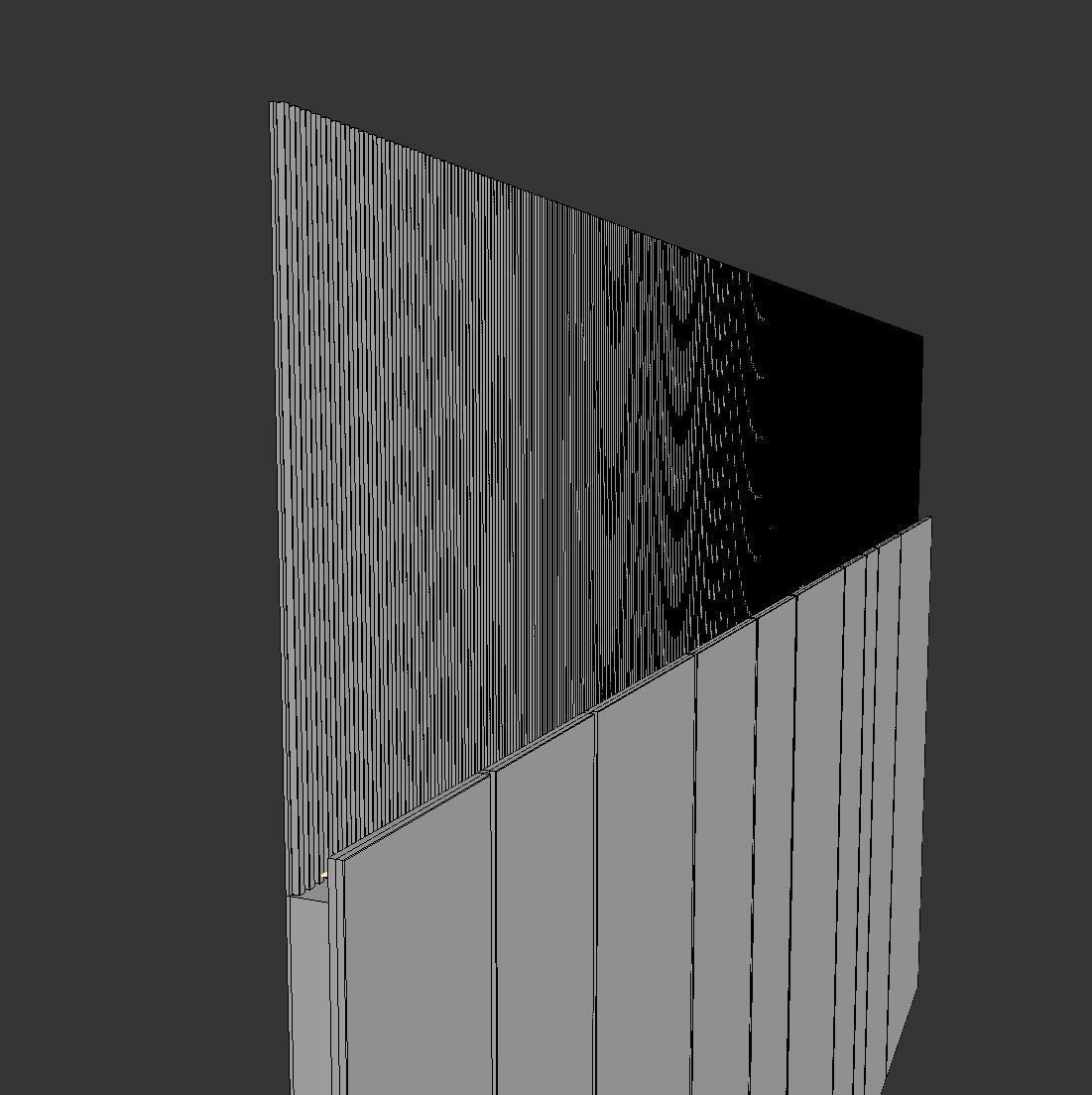 Decorative wall panel set 51 3D model_8