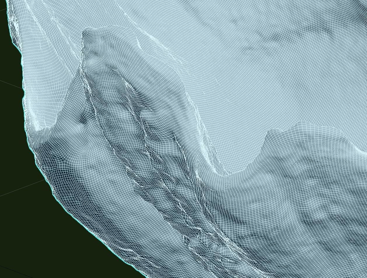 Shell Bowl Low-poly 3D model_38