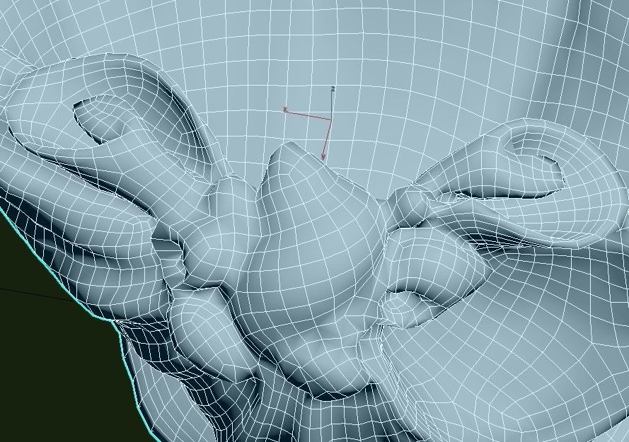 Shell Bowl Low-poly 3D model_28