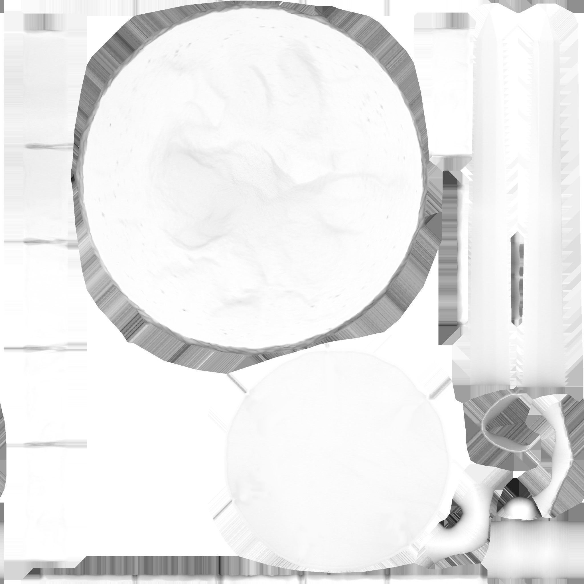 Gladiator Boris Low-poly 3D model_22