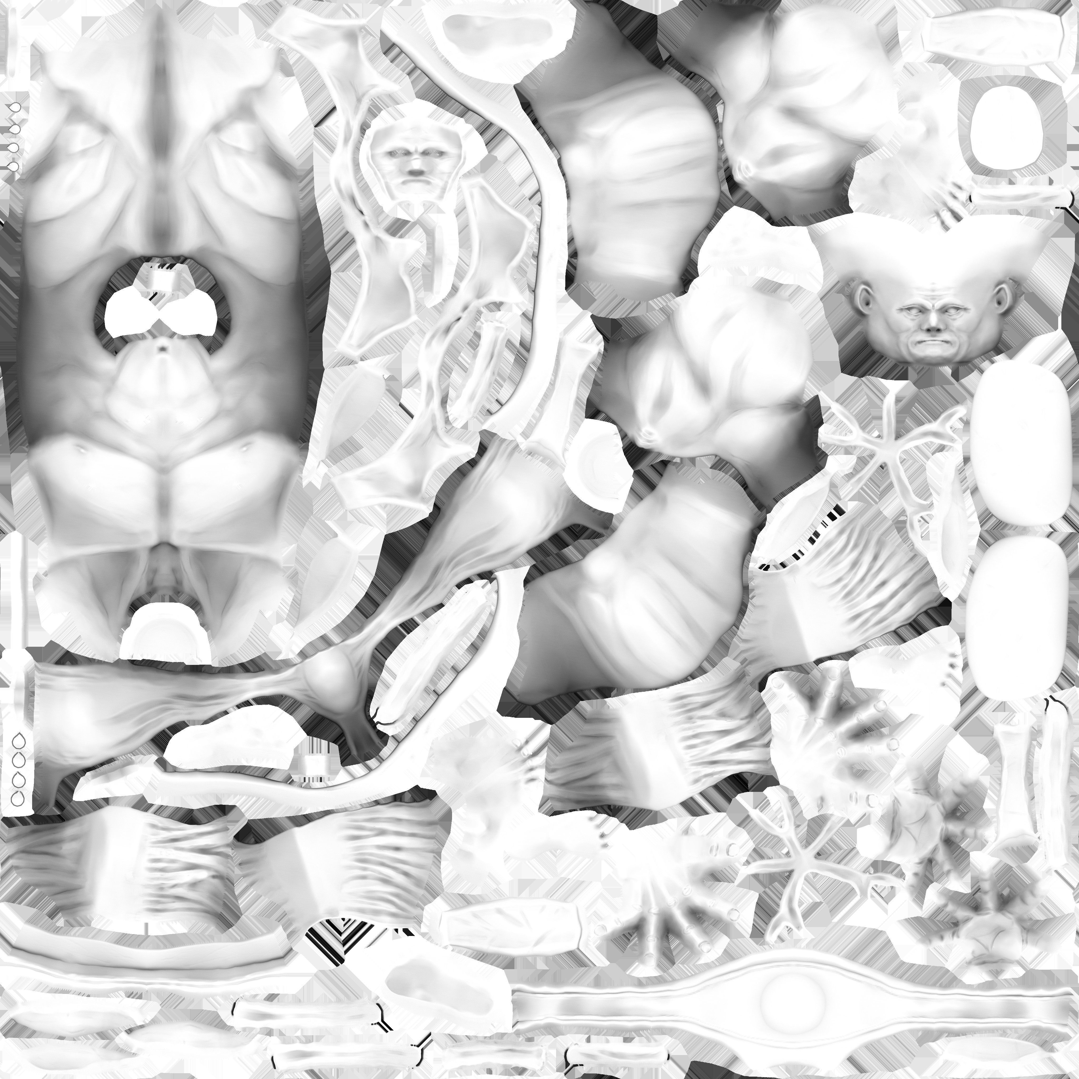 Gladiator Boris Low-poly 3D model_14