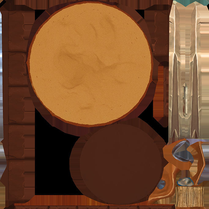 Gladiator Boris Low-poly 3D model_25