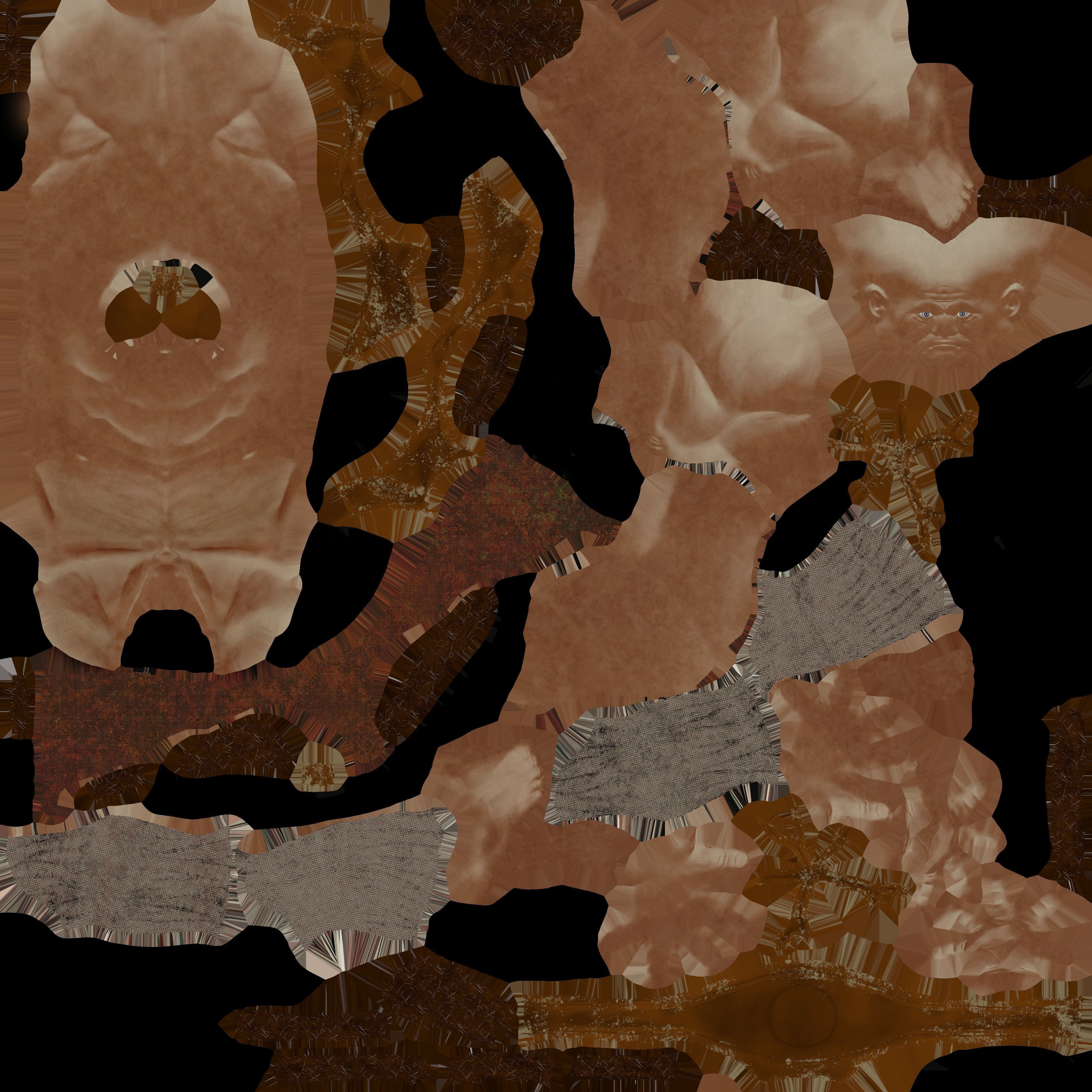 Gladiator Boris Low-poly 3D model_13