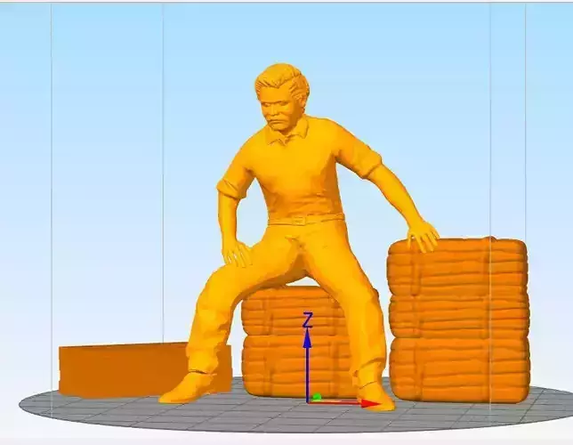 Pablo Emilio Escobar Gaviria one of the great drug traffickers 3D print model