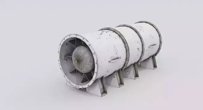 White Ventilation Fan