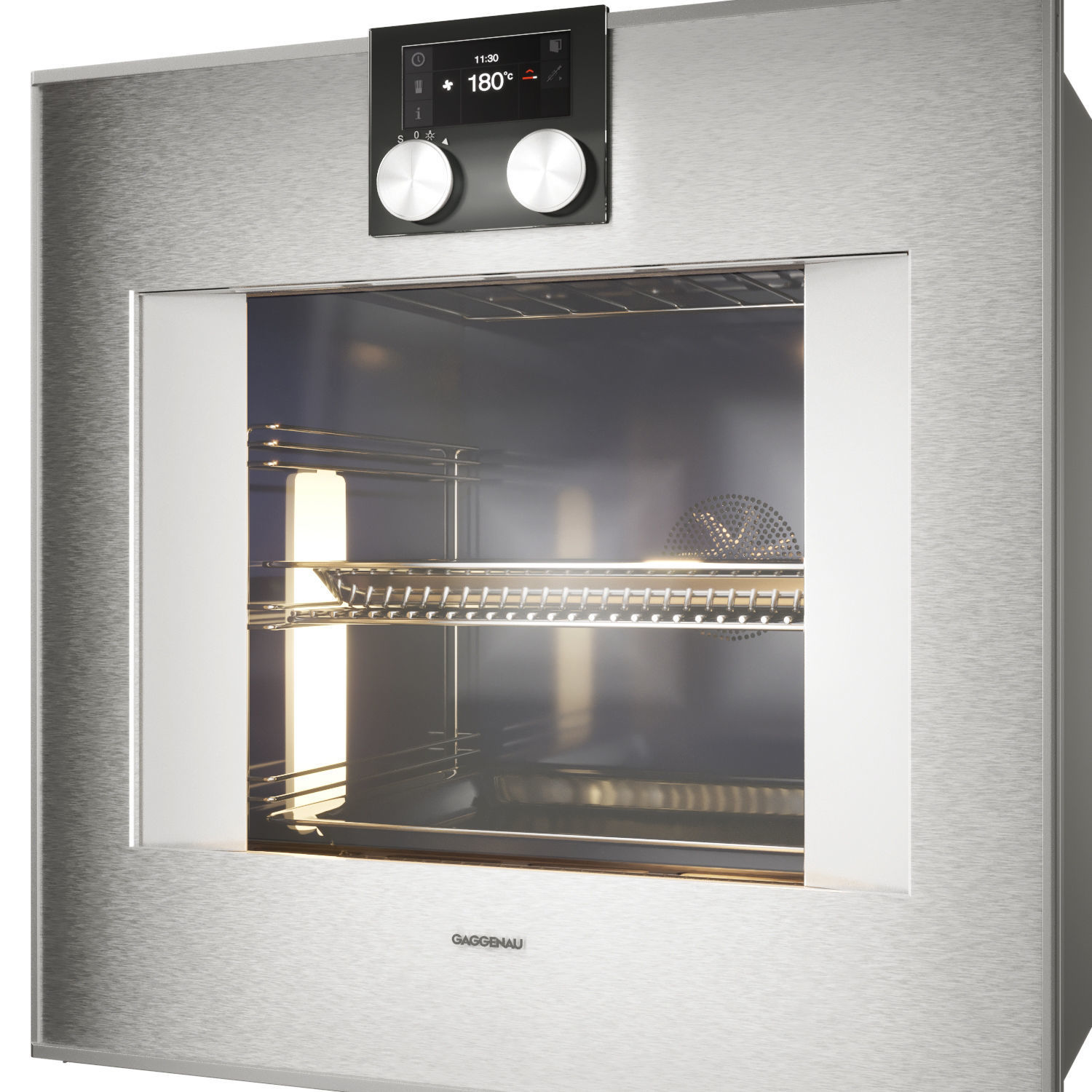 Gaggenau Oven BO420101 400 series 3D model_2