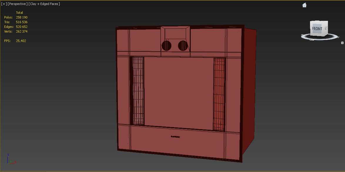 Gaggenau Oven BO420101 400 series 3D model_19