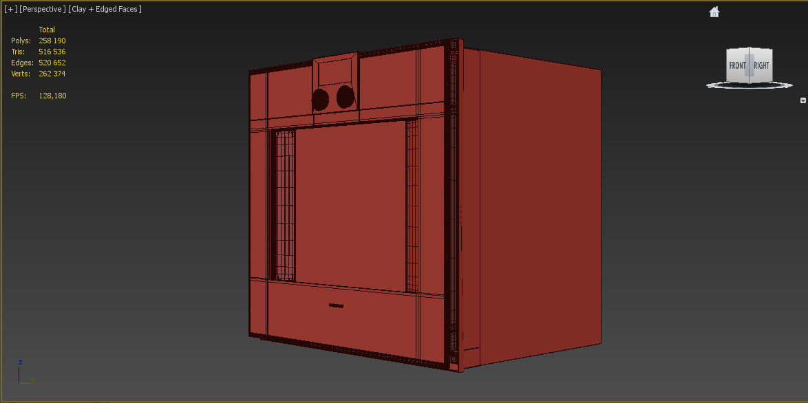 Gaggenau Oven BO420101 400 series 3D model_22