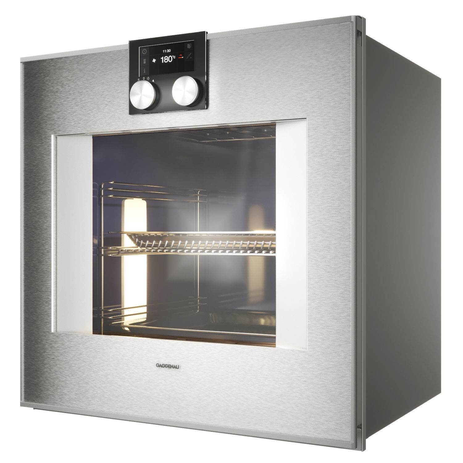Gaggenau Oven BO420101 400 series 3D model CGTrader
