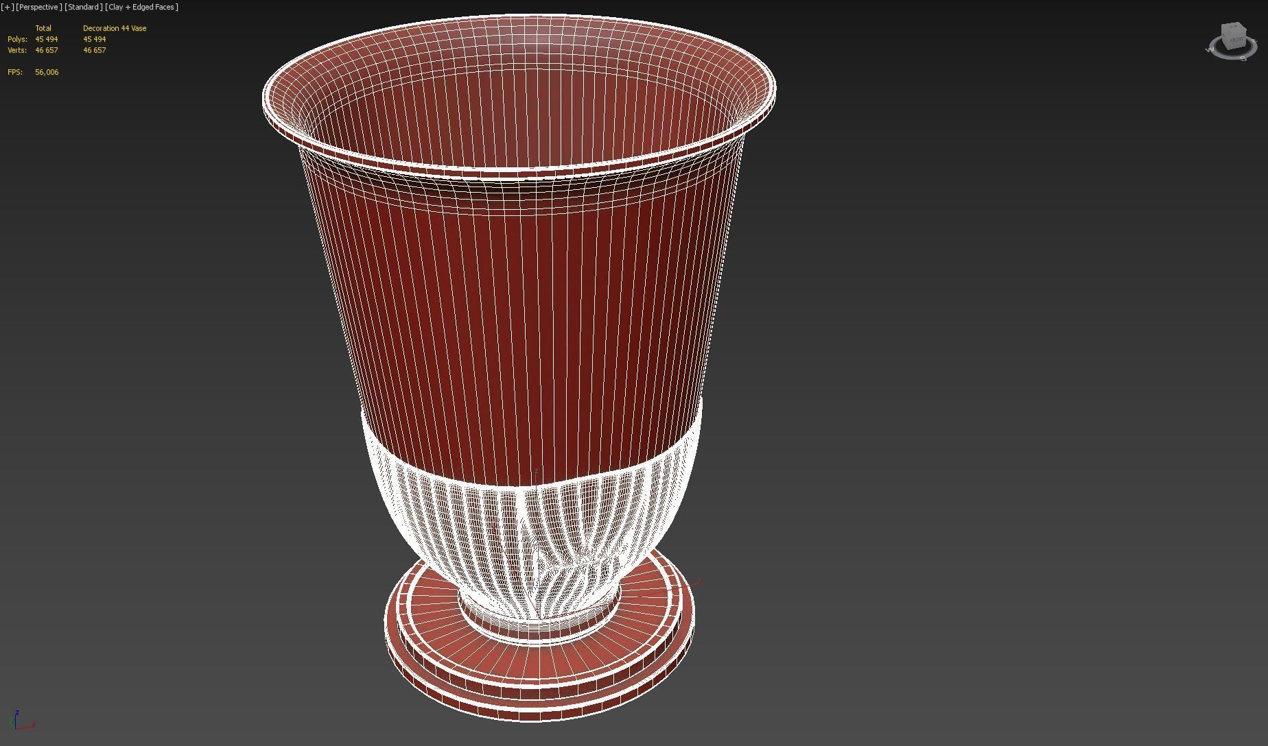 Decoration 44 Vase 3D model_16