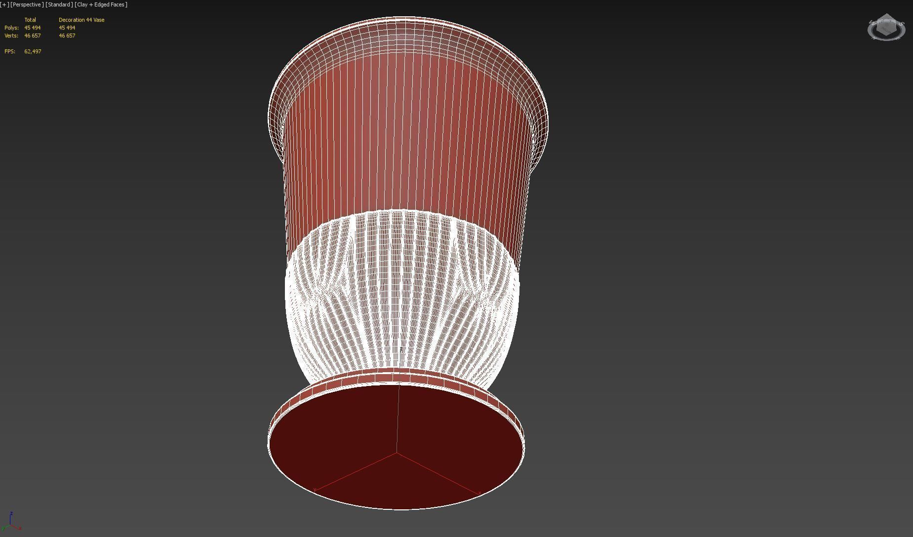 Decoration 44 Vase 3D model_17