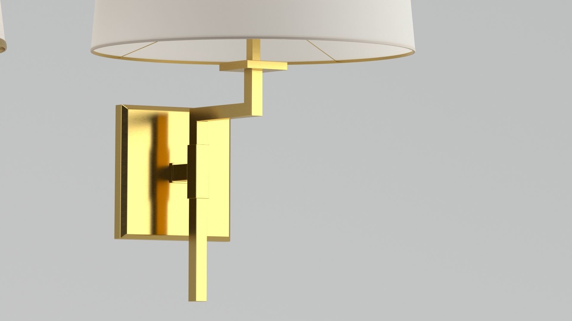 Lamp 166 two lamps 3D model_2