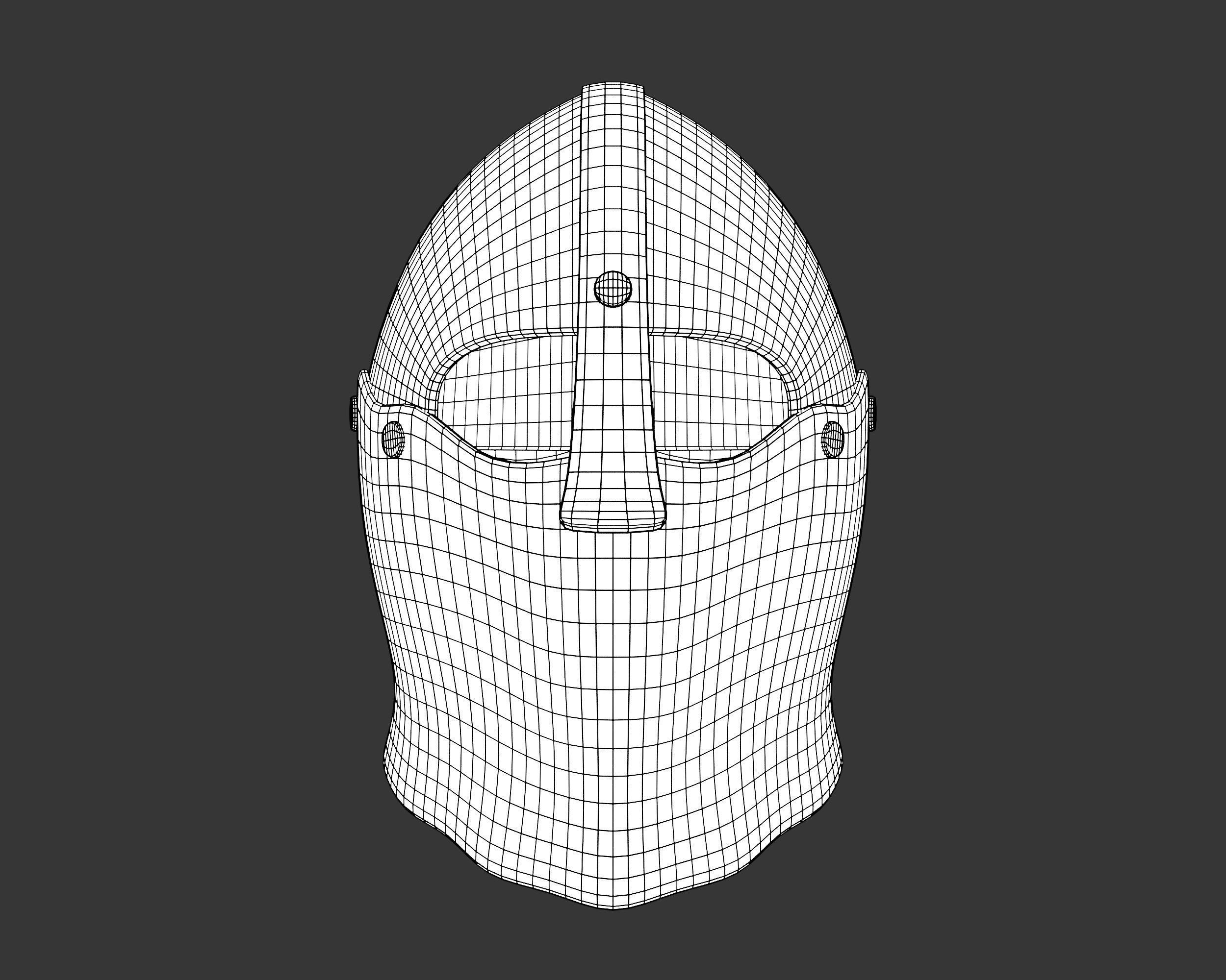 Medieval Collection Crude Armor and Helmets _16