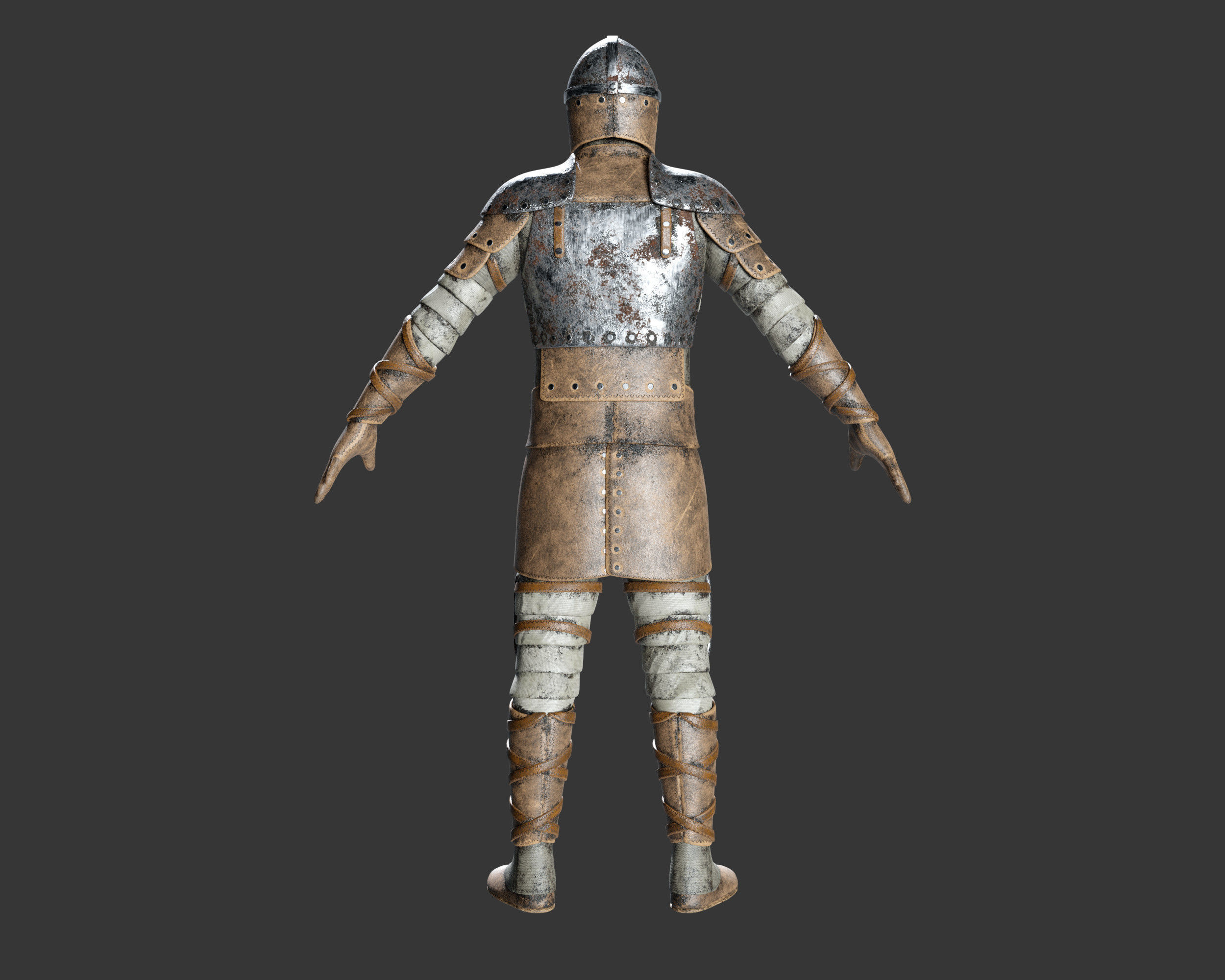 Medieval Collection Crude Armor and Helmets _7