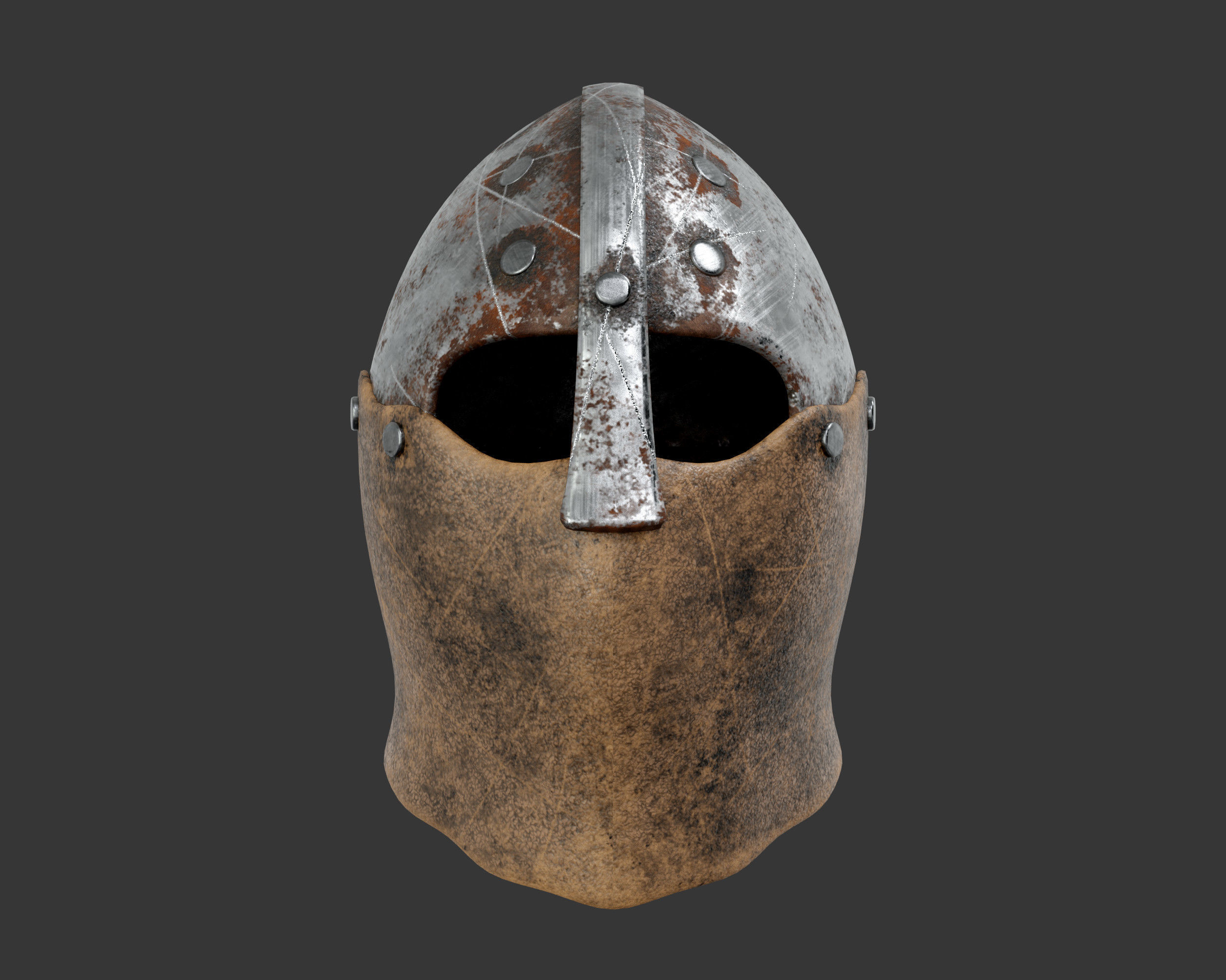 Medieval Collection Crude Armor and Helmets _15