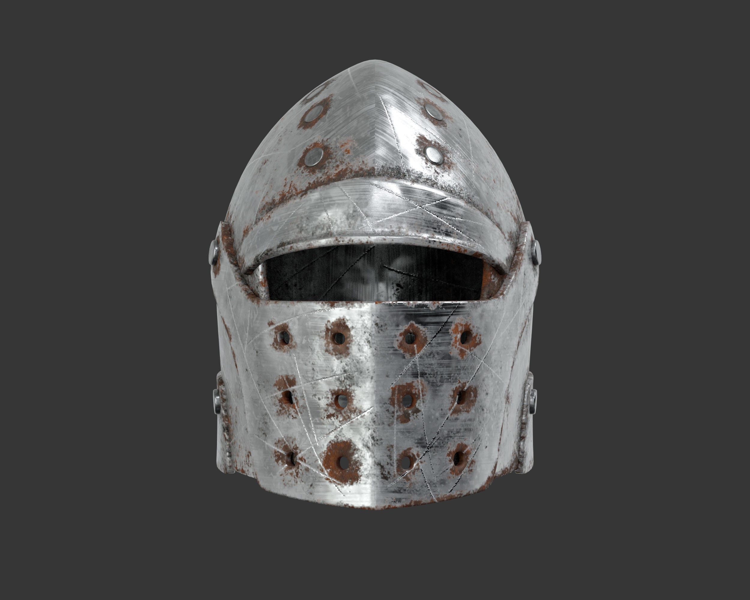Medieval Collection Crude Armor and Helmets _11