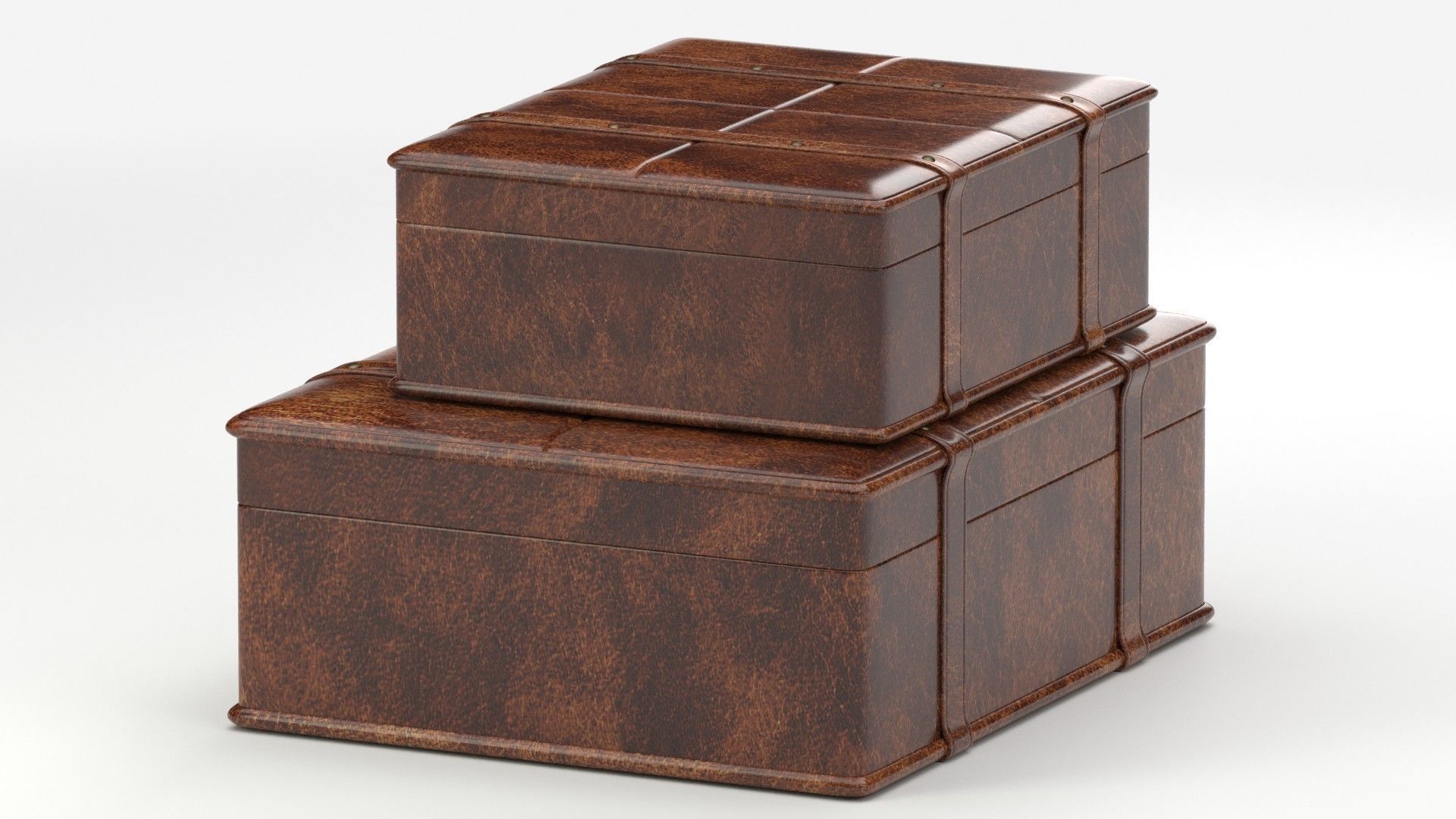 Suitcases 01 3D model_11