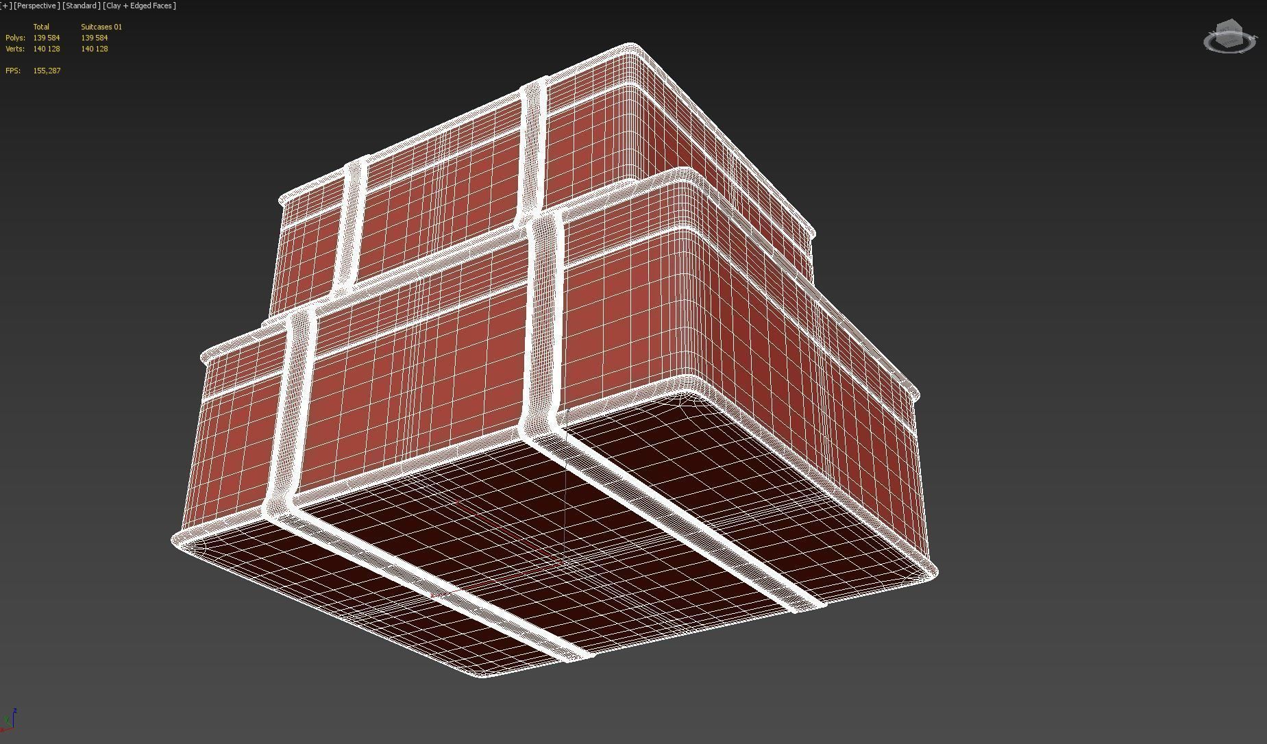 Suitcases 01 3D model_17