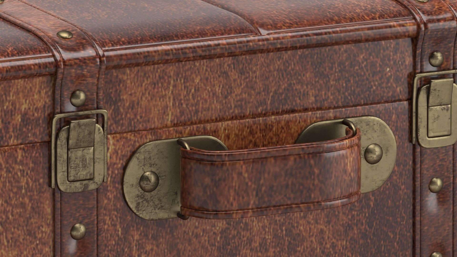 Suitcases 01 3D model_1