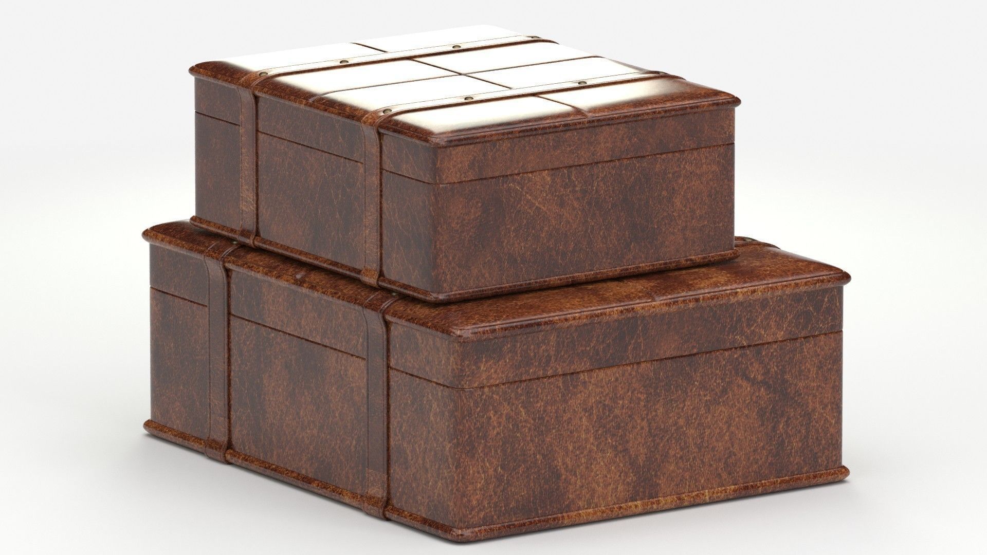 Suitcases 01 3D model_7