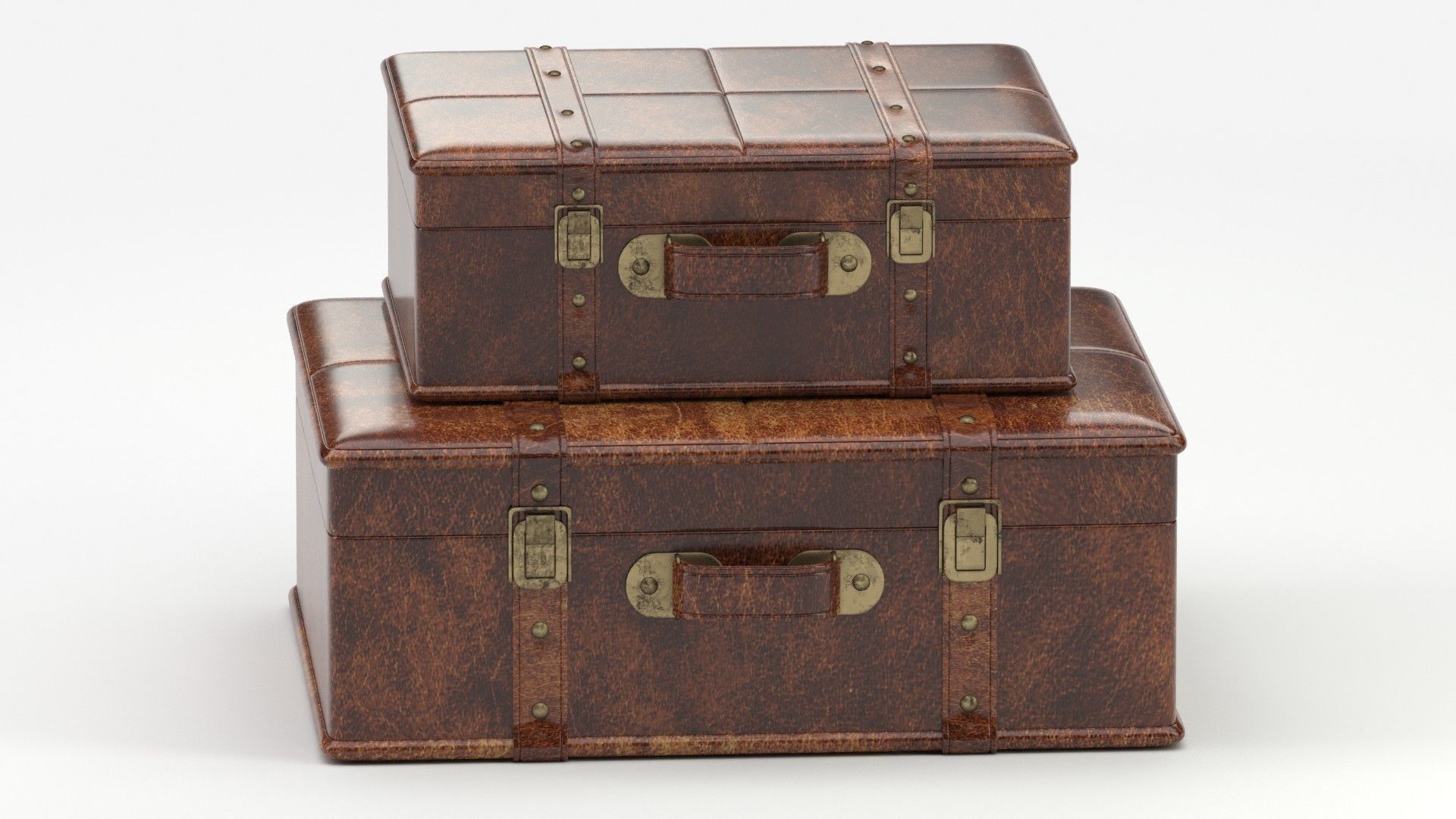 Suitcases 01 3D model_15