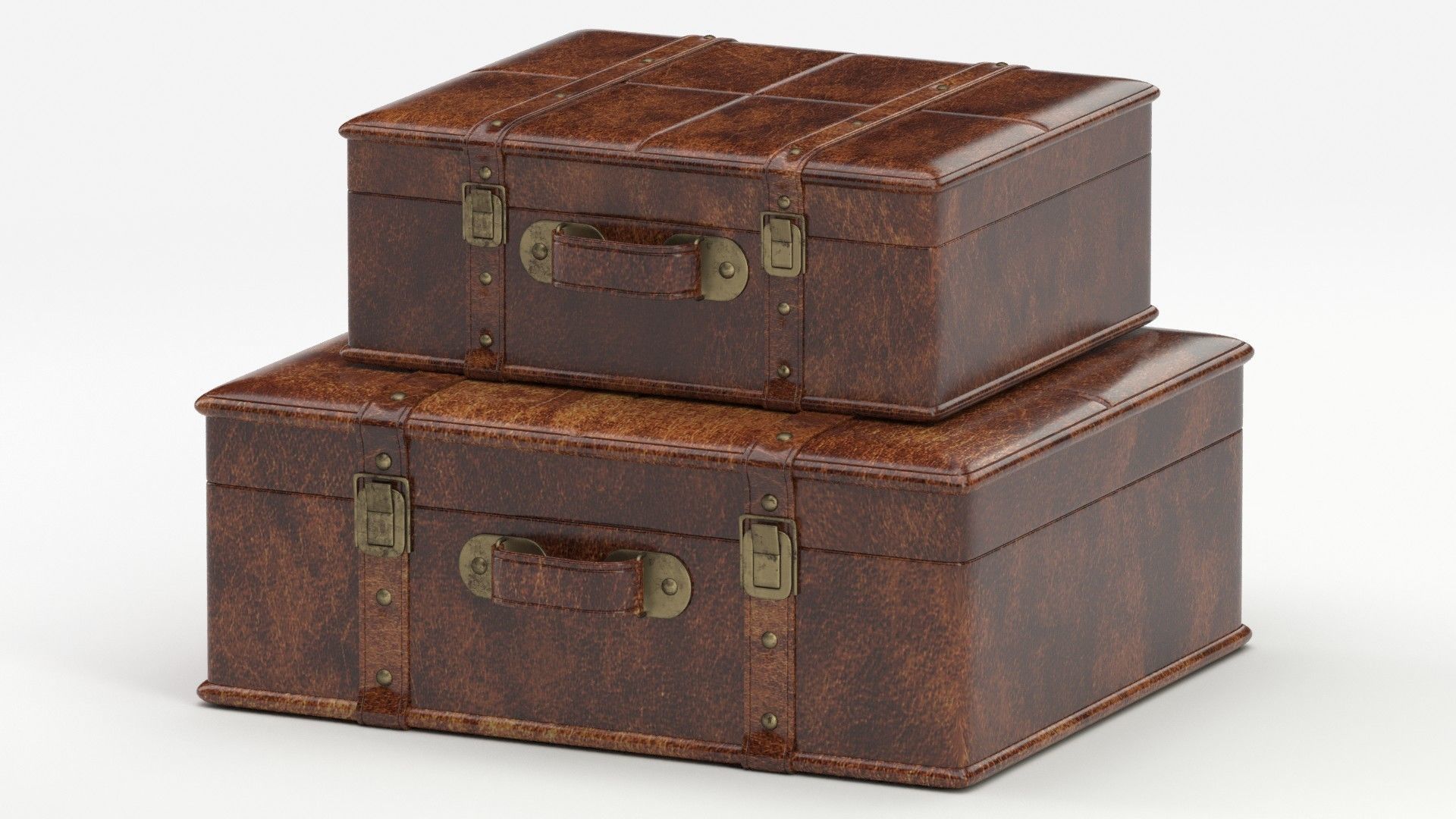 Suitcases 01 3D model_14