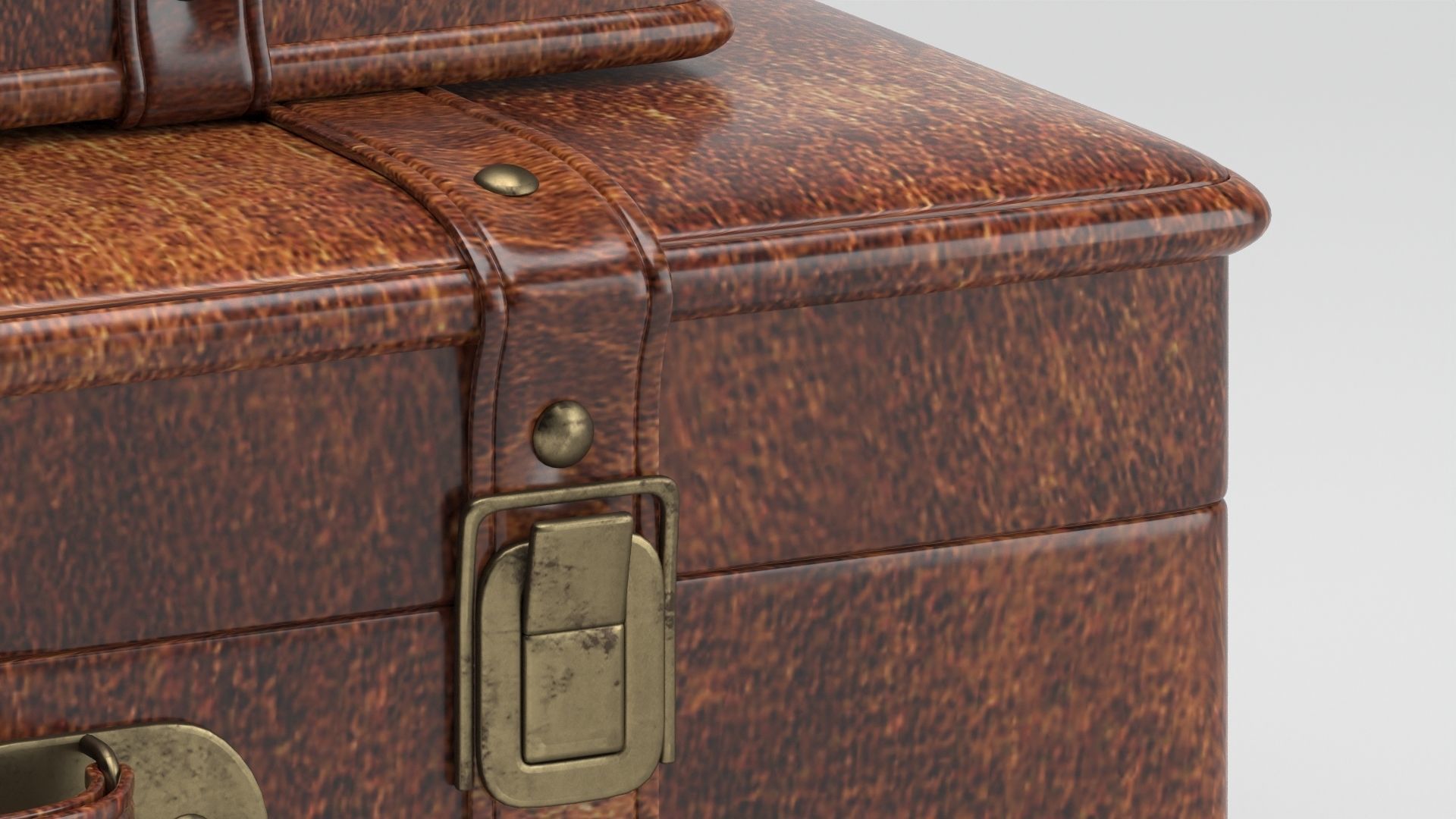 Suitcases 01 3D model_2