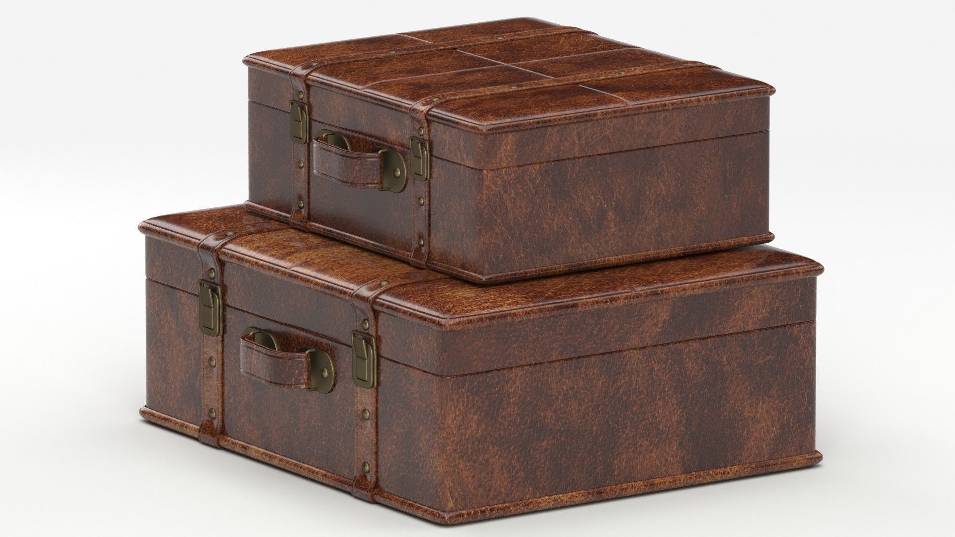 Suitcases 01 3D model_13