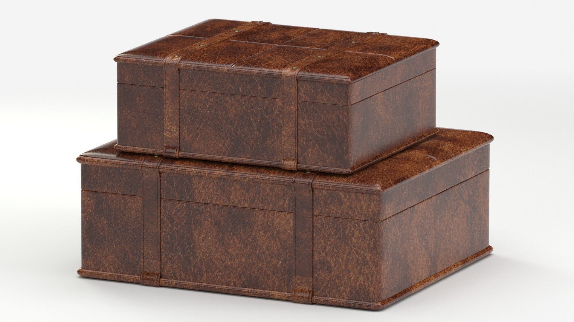 Suitcases 01 3D model_8