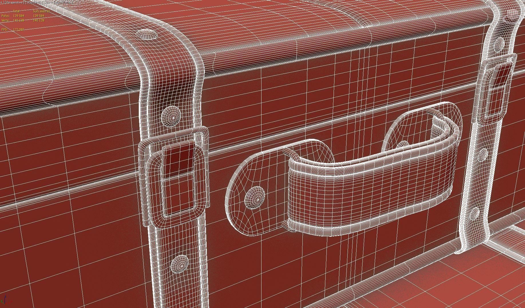 Suitcases 01 3D model_18