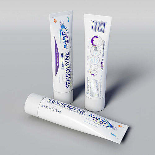 Toothpaste 3D model