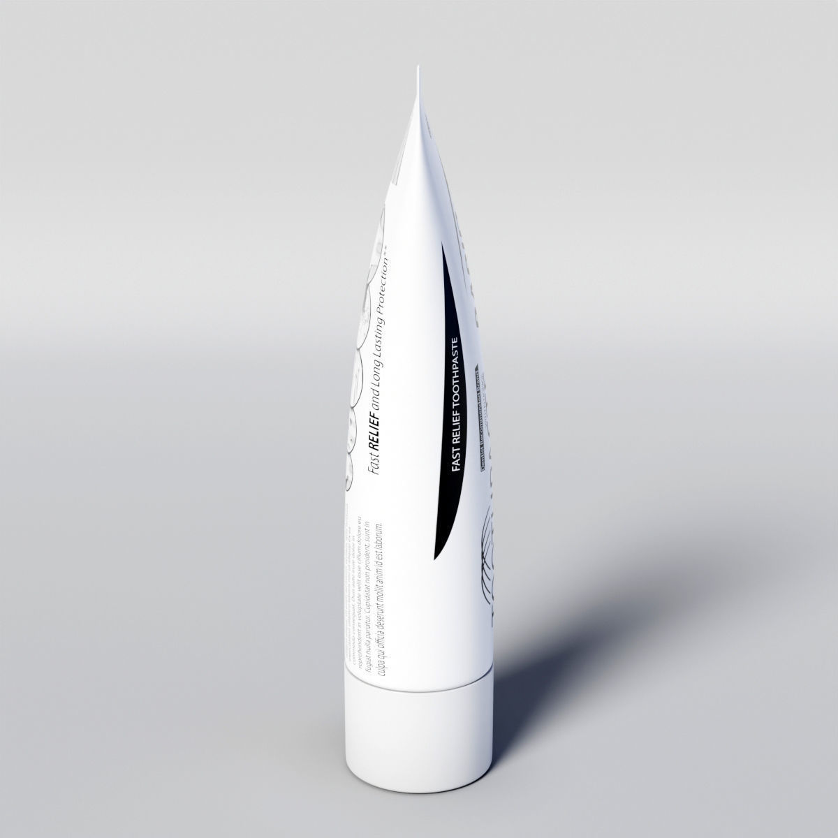 Toothpaste 3D model_10
