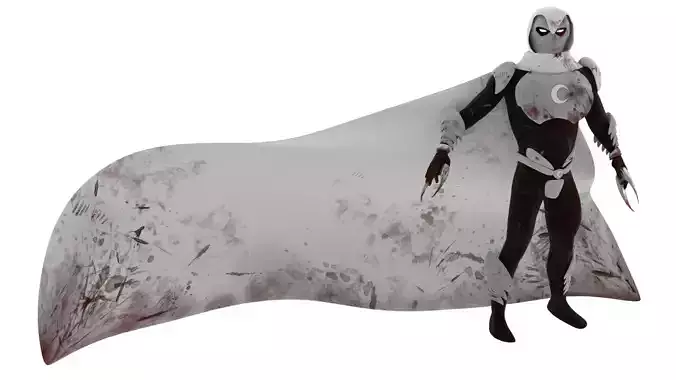 Moon Knight 2016  3D model